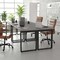 Flash Furniture Redmond 60x24 Conf Tbl w/1in. Thick Dbl Sided Laminate Tbl Top w/PVC and U-Frame Steel Bse, Gry Oak MT-M6024-LTGRY-UBF-GG - alternate 2